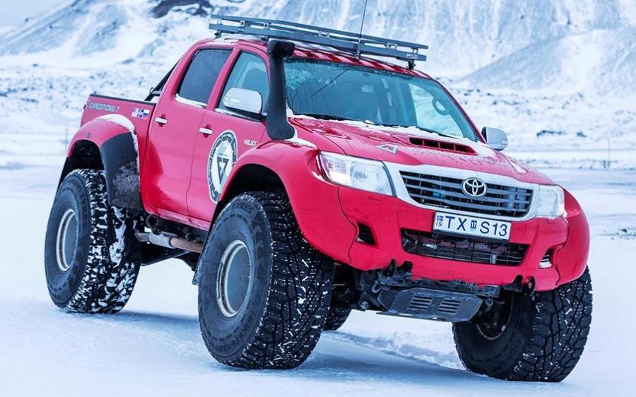 Arctic Trucks Toyota Hilux AT44 Antarctica E7 Expedition '2013